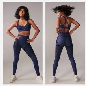 Savage X Fenty Purple Full-Length Leggings, Like New in Size L